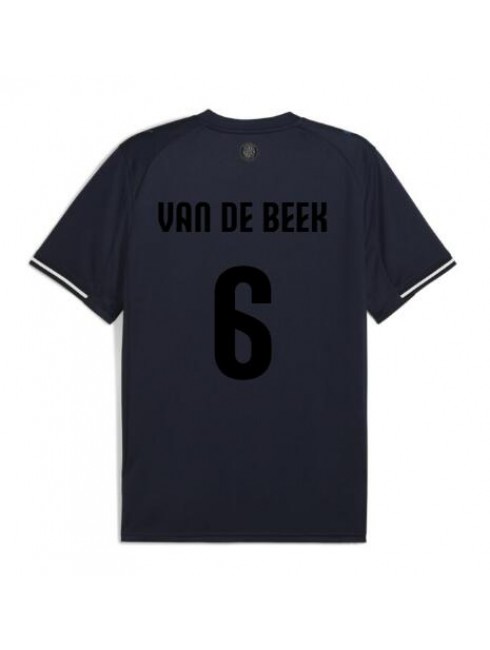 Muži Futbalové oblečenie Girona Donny van de Beek #6 2025-26 Krátky Rukáv - Tretina Muži Futbalové oblečenie Girona Donny van de Beek #6 2025-26 Krátky Rukáv - Tretina